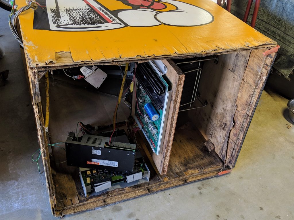 Burgertime Cabinet Repair Arcade Vidiocy